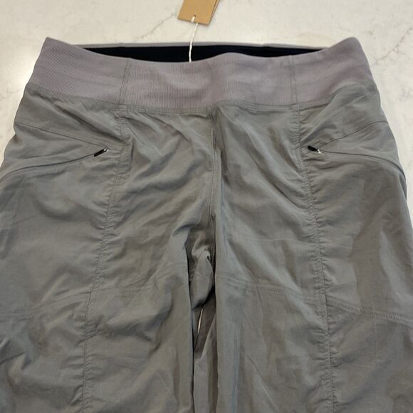 Prana NEW Koen Pant Gray Large x 30" Hiking Outdoor Pull On Stretch Zip Pockets - Picture 10 of 16